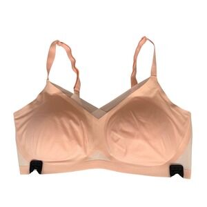 Honeylove LiftWear Strapless Bra‎ 2X Blush Nude Seamless Padded Support NWOT